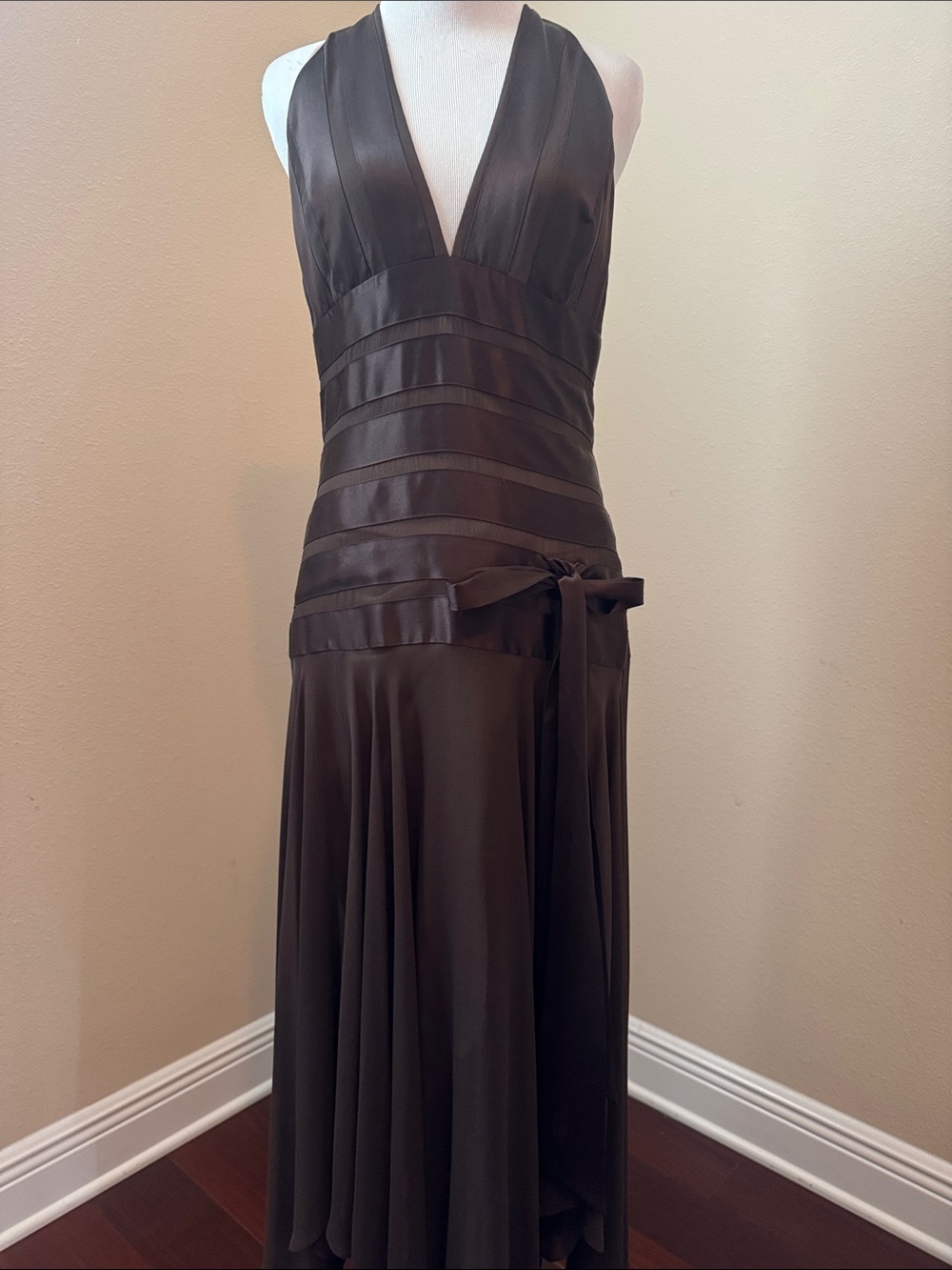 Brown Maxi Dress Like New